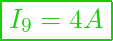  \boxed{ I_9 = 4 A }