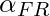 \alpha_{FR}
