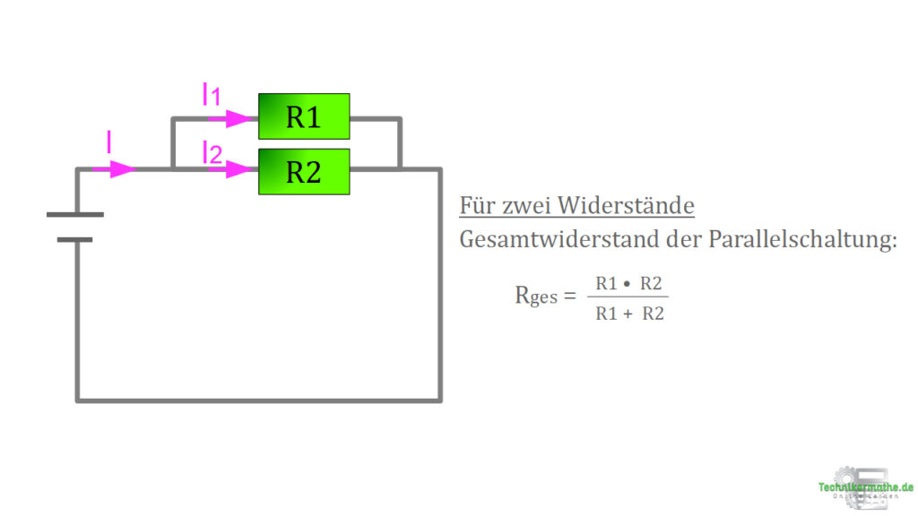 ET2 Parallelschaltung einfach erklärt Technikermathe.de