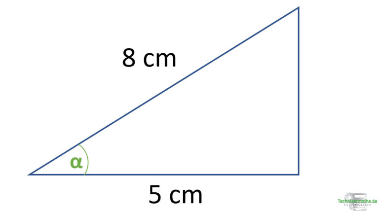 Kosinus anwenden -  Kosinus bei rechtwinkligen Dreiecken