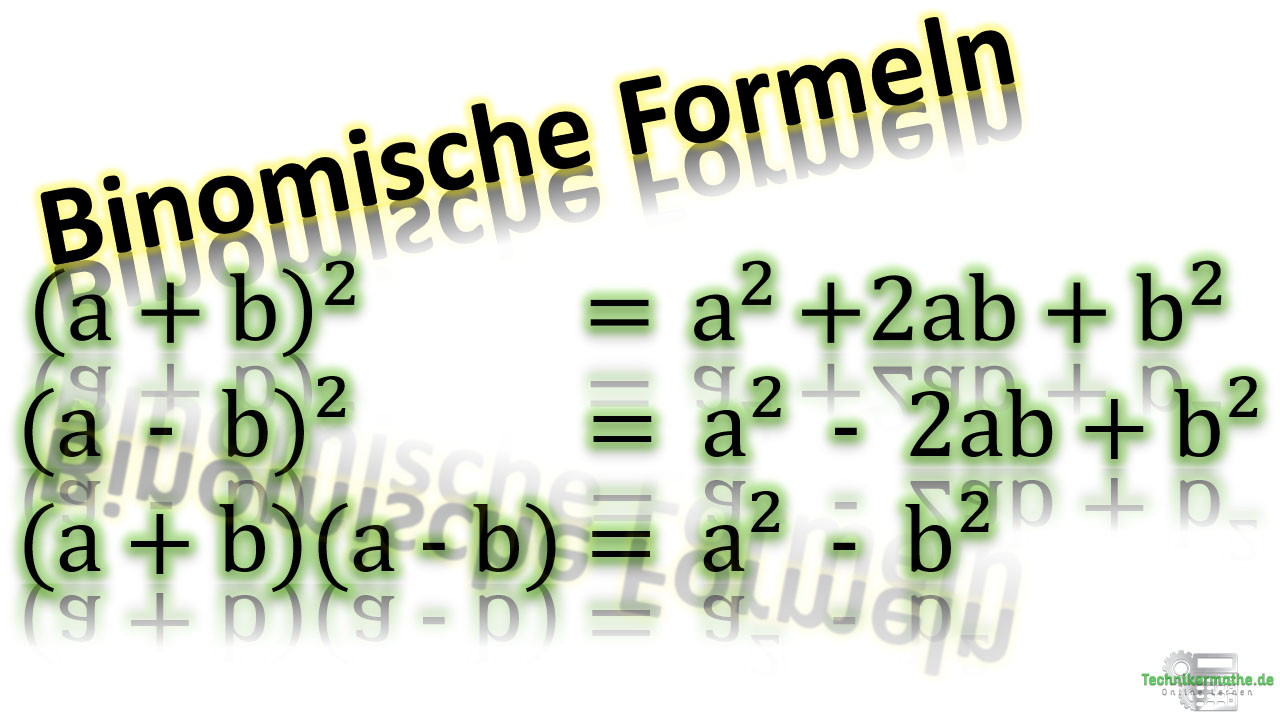 Binomische Formeln