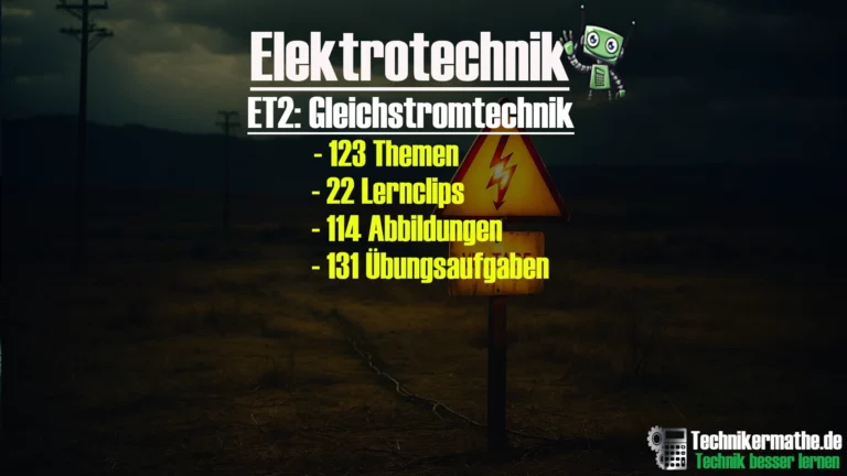 Technik besser lernen 36 Gleichstromtechnik